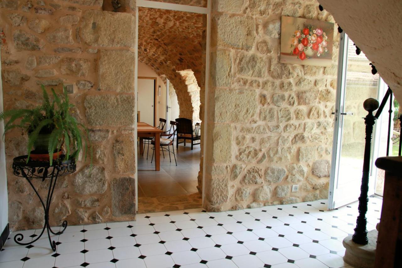 Chambres D'Hotes Clos Des Recollets Largentiere Bagian luar foto